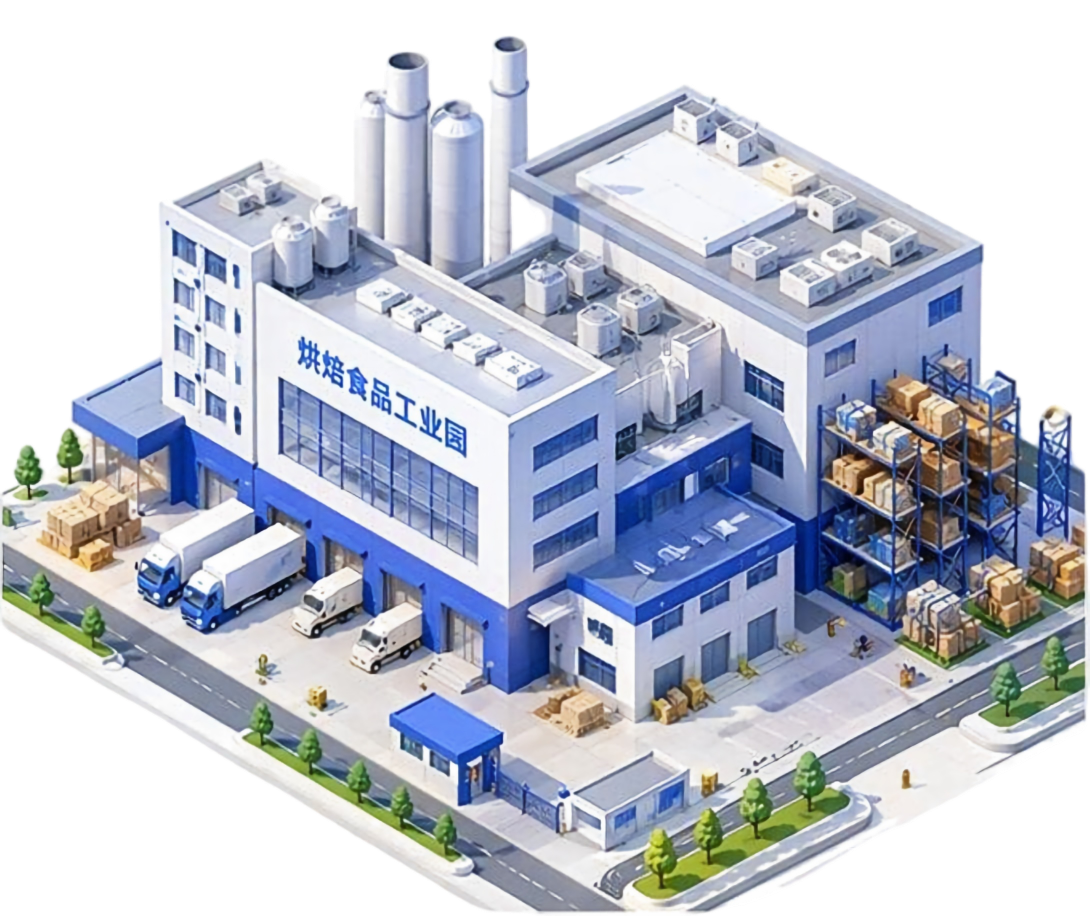 大型中央烘焙工厂解决方案