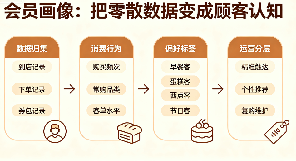 客流流失、复购不足?烘焙门店会员分层精细化运营 image